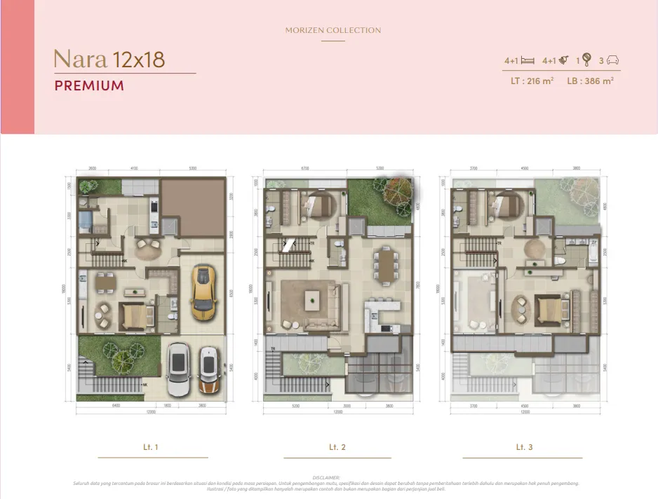 Floor plan for Nara