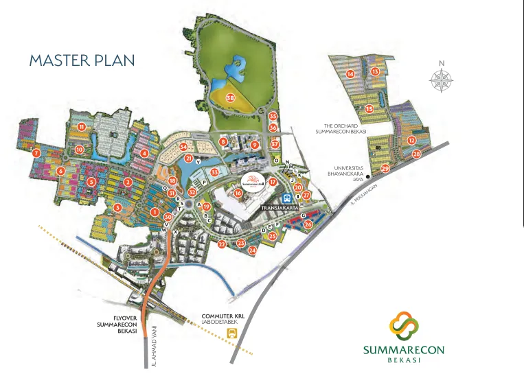 MORIZEN Masterplan - Summarecon Bekasi